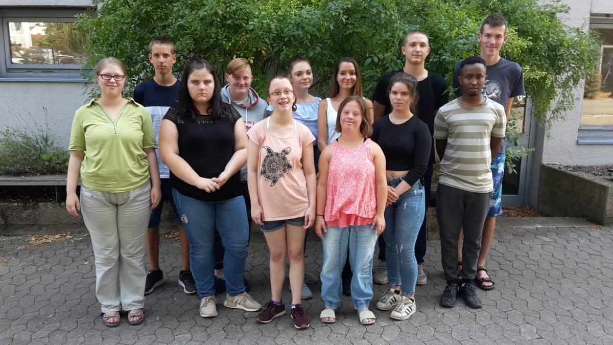 Dies ist ein Klassenfoto der Klasse BVJ18C.